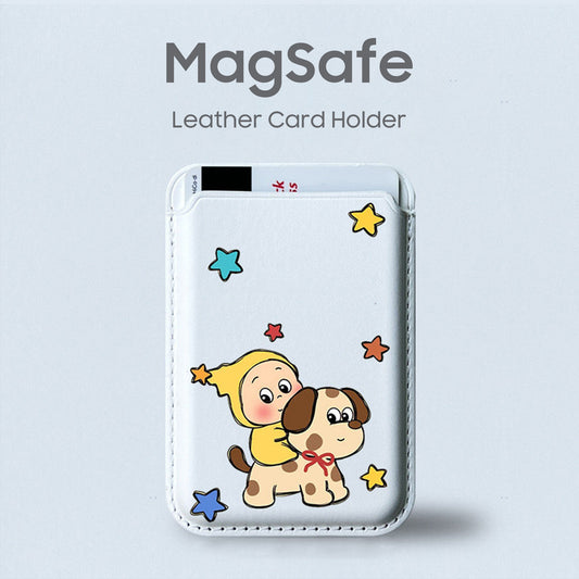 Leather Wallet With MagSafe - Twinkle Twinkle