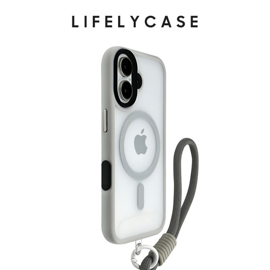 iPhone Lanyard Series |MagSafe Magnetic Frosted Phone Case