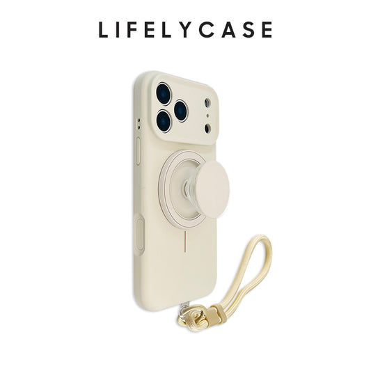 iPhone Lanyard Series | Soft Silicone Case with Pop-Up Grip