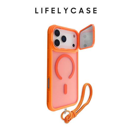 iPhone Lanyard Series |  Lens Flip Stand MagSafe Phone Case