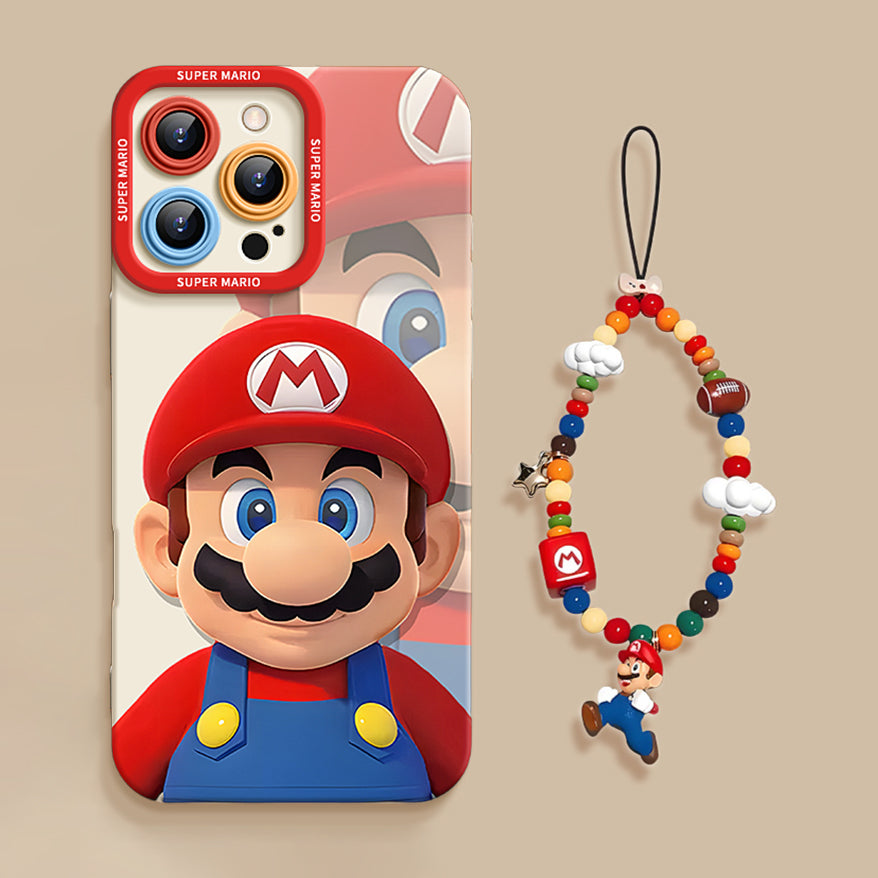 iPhone beads series | Super Mario Liquid Silicone Phone Case iPhone beads series | Super Mario Liquid Silicone Phone Case