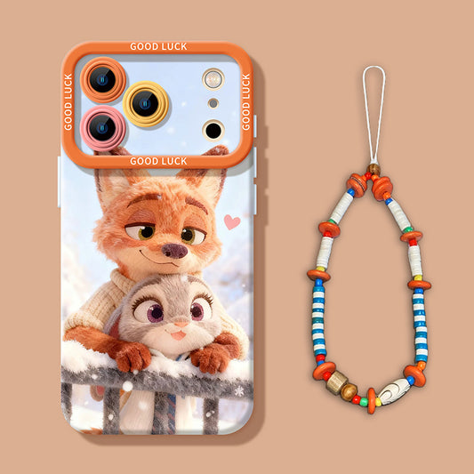 iPhone beads series | Zootopia Liquid Silicone Phone Case