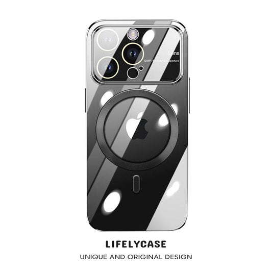 Série iPhone MagSafe | Étui de téléphone en métal d’aromathérapie 