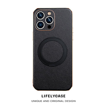 Série iPhone MagSafe | Étui pour téléphone portable à anneau magnétique intégré