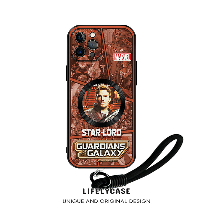 iPhone MagSafe Series | Guardians of the Galaxy Cartoon Leather Phone Case