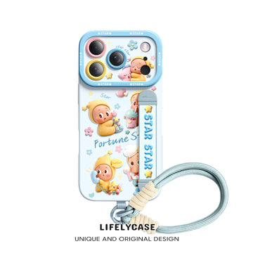 iPhone Wristband Series | "Twinkle Twinkle" Liquid Silicone Phone Case
