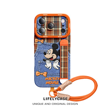 Série iPhone | Étui de téléphone avec bracelet en silicone liquide Art Series
