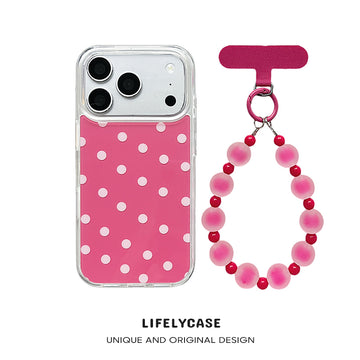 iPhone Lanyard Series | Macaron Dots Phone Case