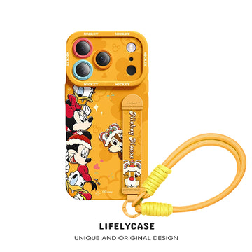 iPhone Wristband Series | "Disney" Liquid Silicone Phone Case
