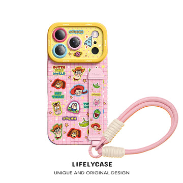 iPhone Wristband Series | "Toy Story" Liquid Silicone Phone Case