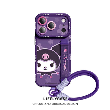 Serie de iPhone | Funda para teléfono con pulsera de silicona líquida Art Series