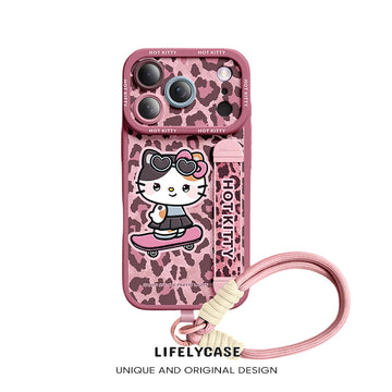 iPhone Wristband Series | "Hello Kitty" Liquid Silicone Phone Case
