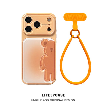iPhone Lanyard Series | Gradient Cartoon Phone Case
