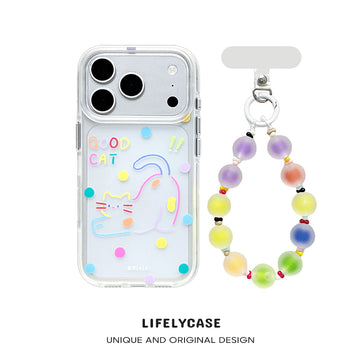iPhone Lanyard Series | Cute polka dots Phone Case