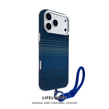 iPhone Lanyard Series | Premium Woven Texture MagSafe Case