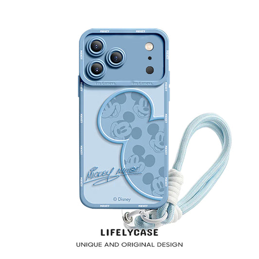 iPhone Lanyard Series | Disney Mickey Mouse Co-Branded Cartoon Phone Case