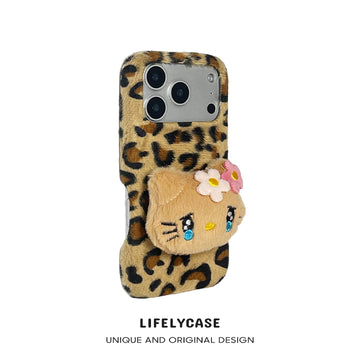 iPhone Series | Crying Hello Kitty Plush Phone Case