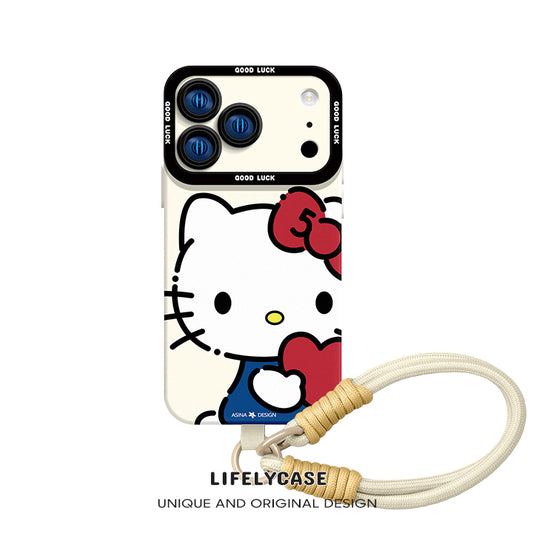 iPhone Lanyard Series | Hello Kitty Co-Branded Cartoon Phone Case