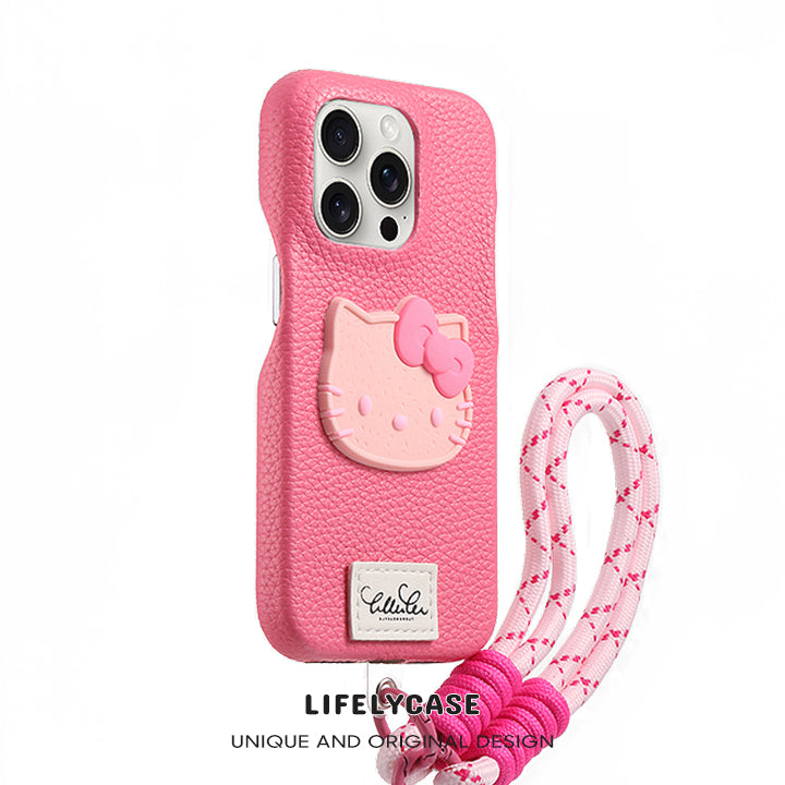 iPhone Lanyard Series | Hello Kitty Co-Branded Cartoon Phone Case