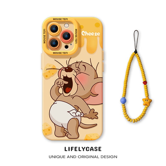 iPhone beads series | Tom and Jerry Liquid Silicone Phone Case
