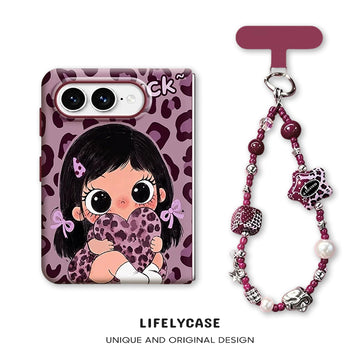 iPhone Duo | Lucky Girl Phone Case with Matching Beaded Bracelet
