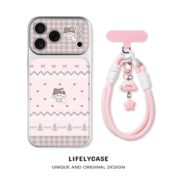 iPhone beads series | Stylish Cartoon Liquid Silicone Phone Case