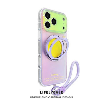 iPhone Lanyard Series |  Magsafe Magnetic Ring Holder Phone Case