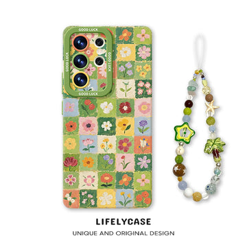 Samsung Series | "Fresh Florals" Liquid Silicone Phone Case