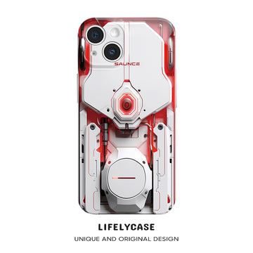 iPhone Series |"Sci-Fi Machinery" All-Inclusive Painted Phone Case