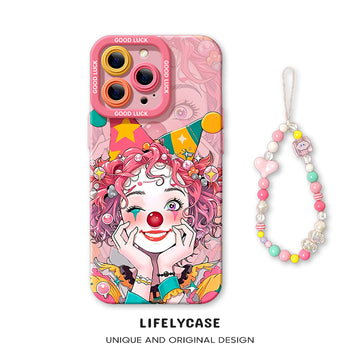 iPhone beads series | Harley Quinn Liquid Silicone Phone Case