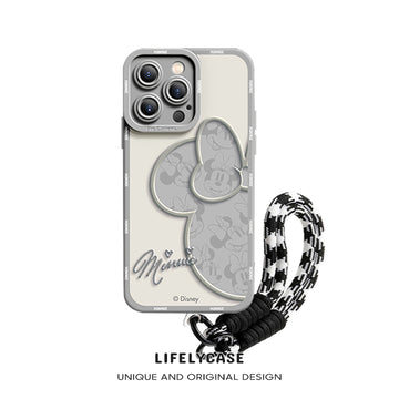 iPhone Lanyard Series | Disney Minnie Mouse Co-Branded Cartoon Phone Case