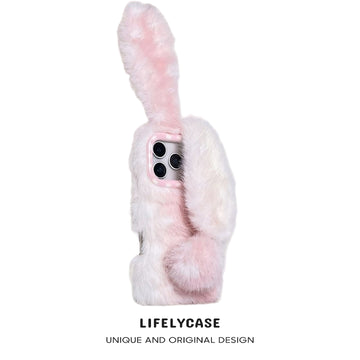 iPhone Series | Lop-Eared Rabbit Plush Phone Case