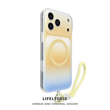 iPhone Lanyard Series | Gradient Glow MagSafe Phone Case
