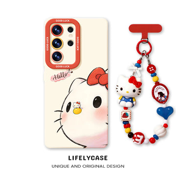 Samsung Series | "Hello Kitty" Liquid Silicone Phone Case