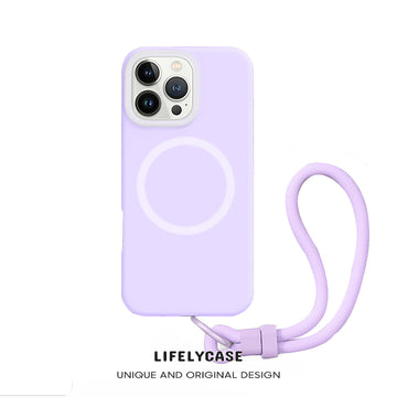 iPhone Lanyard Series | Liquid Silicone Phone Case Supports MagSafe