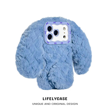 iPhone Series | Lop-Eared Rabbit Plush Phone Case