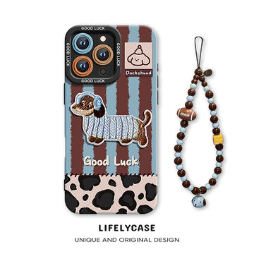 iPhone beads series | Dachshund Liquid Silicone Phone Case