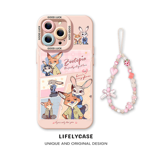 iPhone beads series | Zootopia Liquid Silicone Phone Case