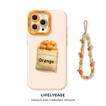 iPhone beads series | Fruit Series Liquid Silicone Phone Case