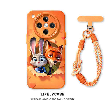 OPPO Series | "Zootopia" Liquid Silicone Phone Case