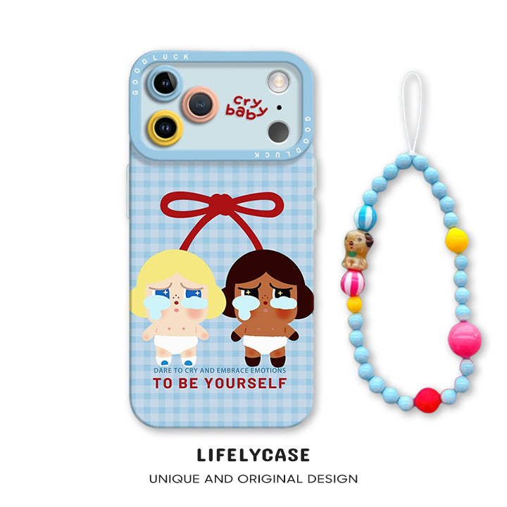 iPhone beads series | Crybaby Liquid Silicone Phone Case