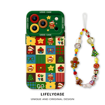 iPhone beads series | Christmas Limited Edition Liquid Silicone Phone Case