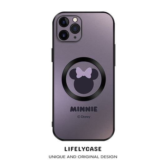 iPhone MagSafe Series | Disney Cartoon Leather Phone Case