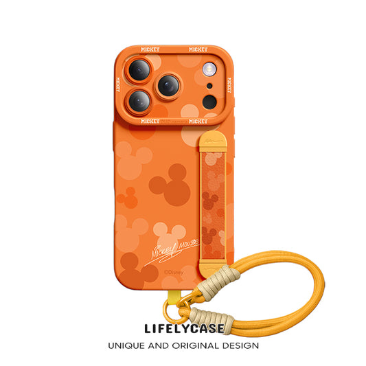 iPhone Wristband Series | Disney Cartoons Liquid Silicone Phone Case