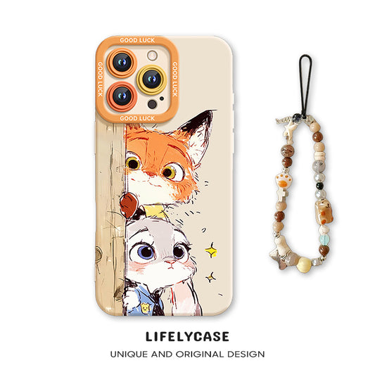 iPhone beads series | Zootopia Liquid Silicone Phone Case