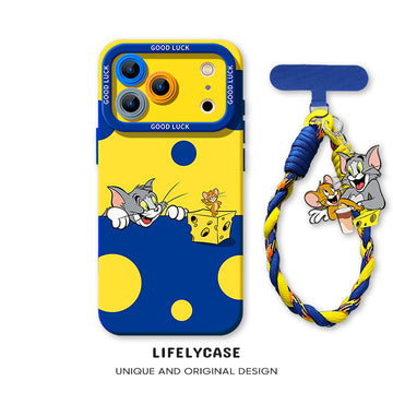 iPhone beads series | Tom and Jerry Liquid Silicone Phone Case
