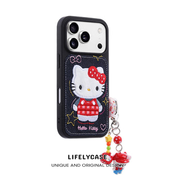 iPhone Lanyard Series | Cartoon Phone Case with a Keychain