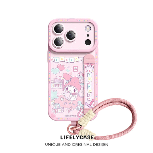iPhone Wristband Series | Sanrio Co-Branded Liquid Silicone Phone Case