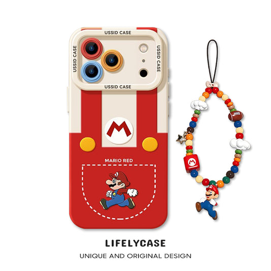 iPhone beads series | Super Mario Liquid Silicone Phone Case