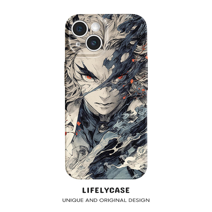 iPhone Series |"Demon Slayer" All-Inclusive Painted Phone Case